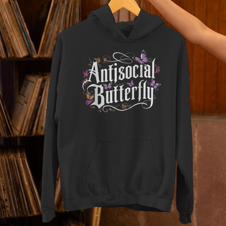 ANTISOCIAL BUTTERFLY Introvert Unisex Hoodie ANTISOCIAL BUTTERFLY Introvert Unisex Hoodie
