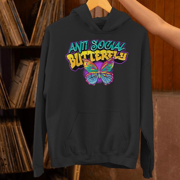 Antisocial Butterfly Shirts For Introvert Unisex Hoodie Antisocial Butterfly Shirts For Introvert Unisex Hoodie