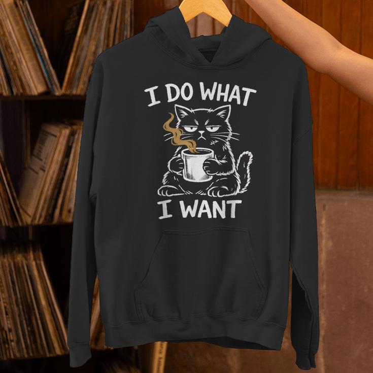Antisocial Introvert Cat Coffee Sarcastic Attitudes Graphic Unisex Hoodie Antisocial Introvert Cat Coffee Sarcastic Attitudes Graphic Unisex Hoodie