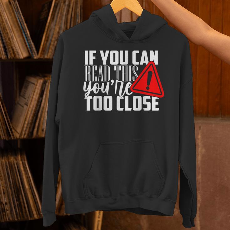 Antisocial Keep Away Sarcastic Bad Attitude Introvert Unisex Hoodie