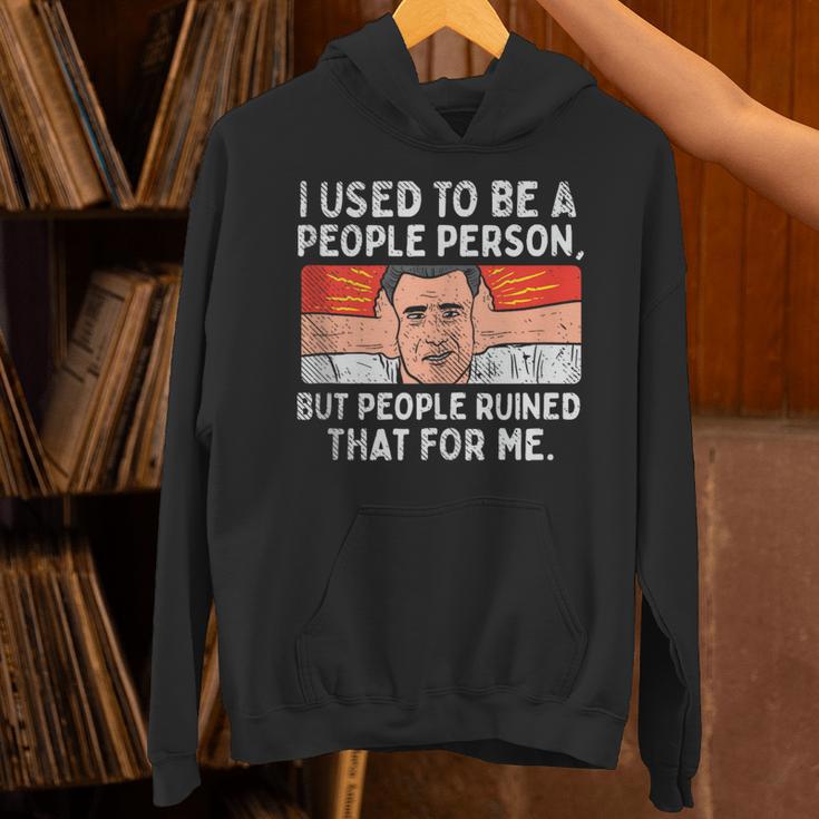 Antisocial Not A People Person Socially Selective Introvert Unisex Hoodie