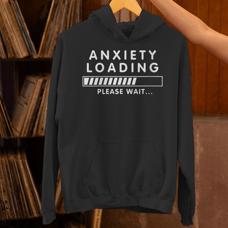 Anxiety Loading Please Wait Anti-Social Introvert Unisex Hoodie Anxiety Loading Please Wait Anti-Social Introvert Unisex Hoodie
