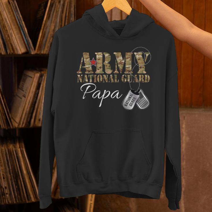 Army National Guard Papa Army National Guard Graduation Papa Unisex Hoodie