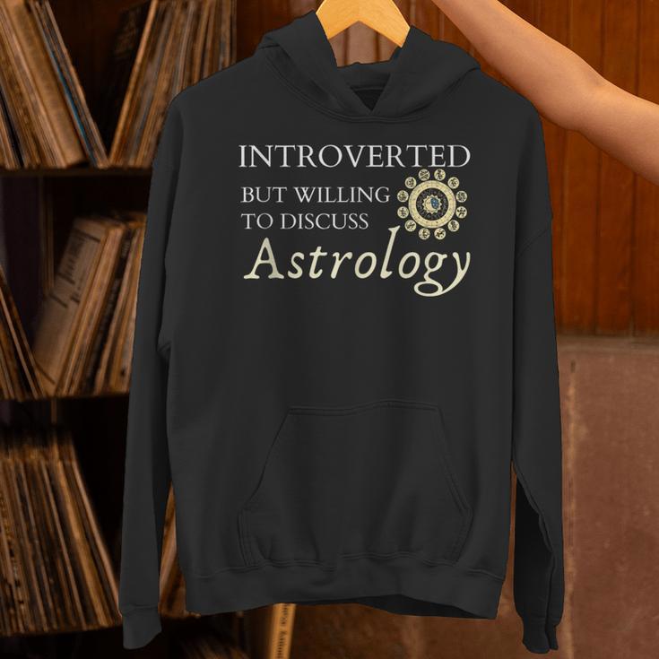 Astrology Quote For Introvert Astrologists Spirituality Unisex Hoodie