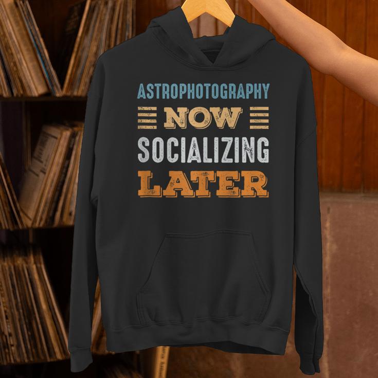 Astrophotography Now Minimal Socializing Introvert Vintage Unisex Hoodie Astrophotography Now Minimal Socializing Introvert Vintage Unisex Hoodie