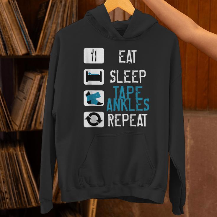 Athletic Trainer Eat Sleep Tape Ankles Graduation Unisex Hoodie