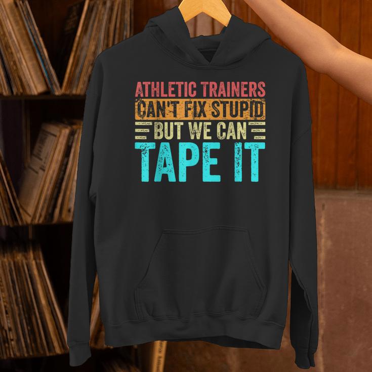 Athletic Trainers Fix Stupid Sports Graduation Vintage Unisex Hoodie