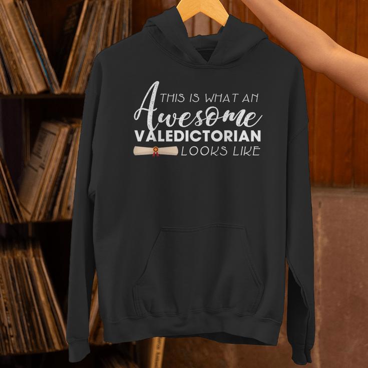 What An Awesome Valedictorian Looks Like Graduation Tee Unisex Hoodie
