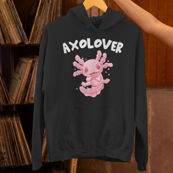 Axolovert Axolotl Humor Salamander Introvert Unisex Hoodie