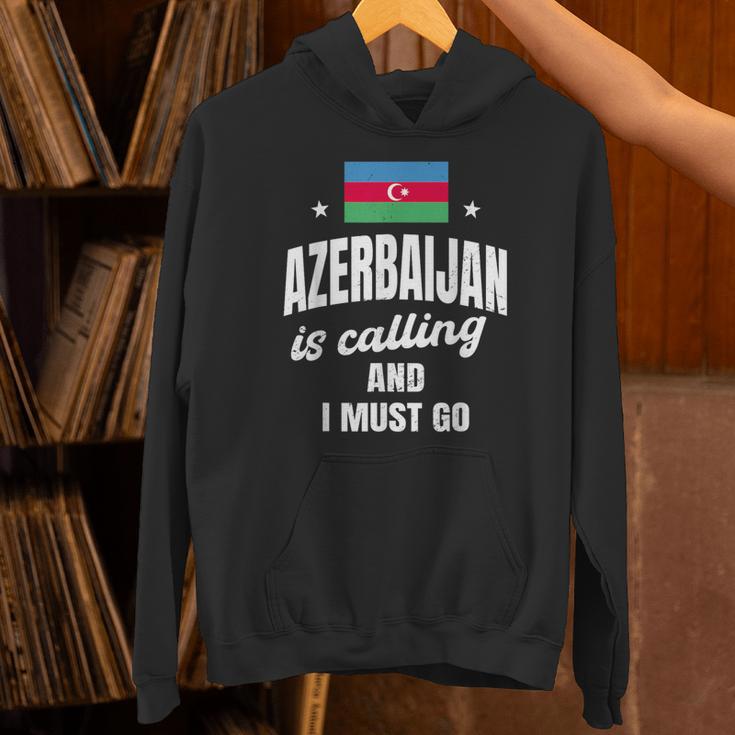 Azerbaijan Lover Saying Azeri Nostalgia Unisex Hoodie