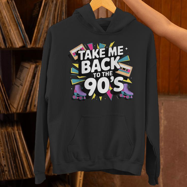 Take Me Back To The 90s Retro Nostalgia Unisex Hoodie