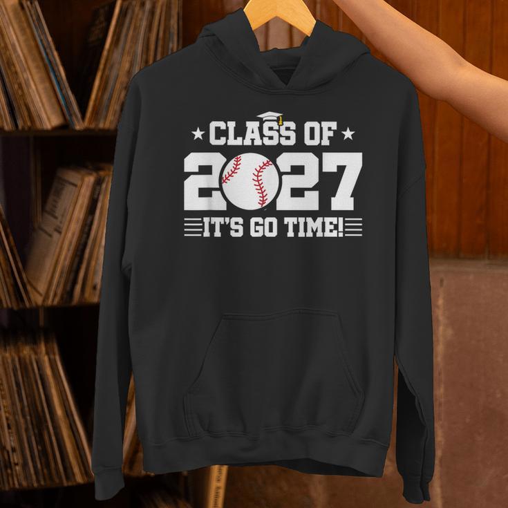 Back To School 2027 Baseball 2027 Graduation Class Of 2027 Unisex Hoodie