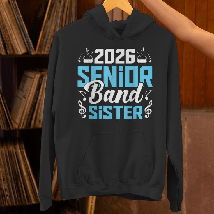 Band Senior Sister Class Of 2026 Senior Band Graduation Unisex Hoodie
