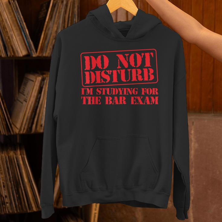 Bar Exam Law School Graduation Study T-Shirt Unisex Hoodie