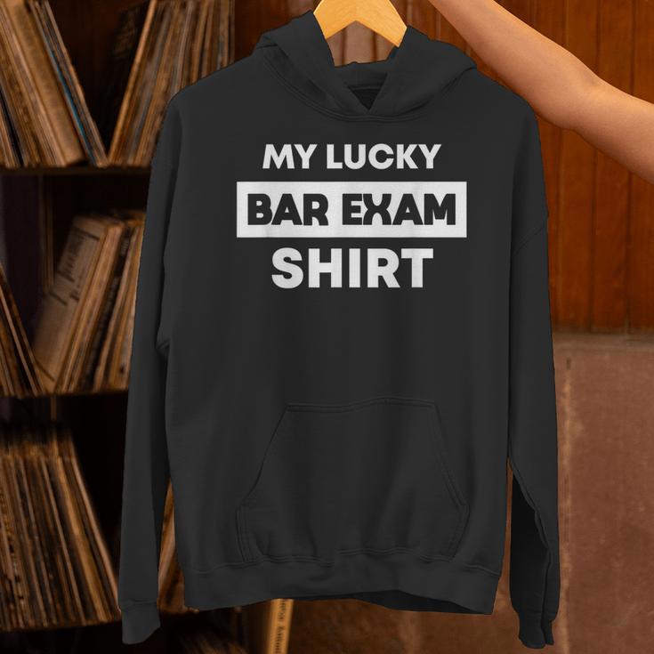 Bar Exam Tee Shirt Lucky Law School Graduation Unisex Hoodie