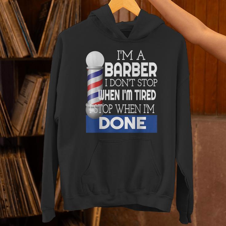 Barber Stylist Barber College Graduation Unisex Hoodie