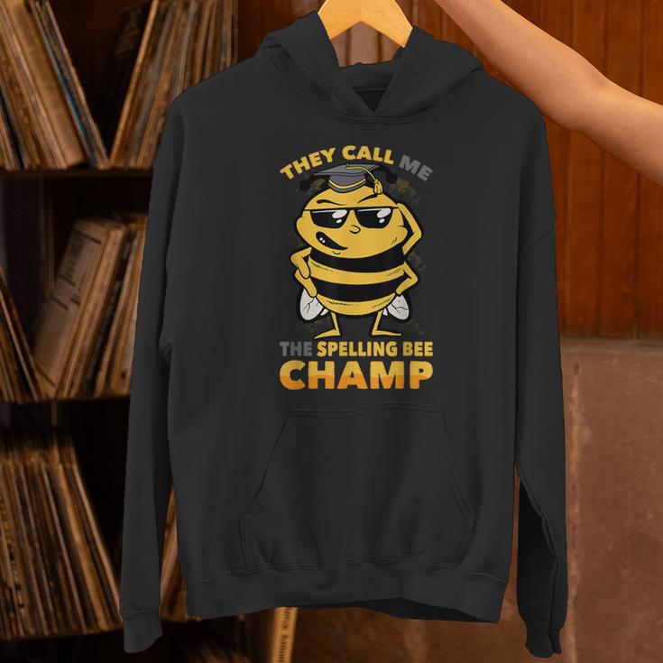 Bees They Call Me The Spelling Bee Champ Graduation Unisex Hoodie