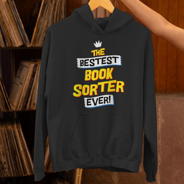 Best Book Sorter Job Occupation Unisex Hoodie