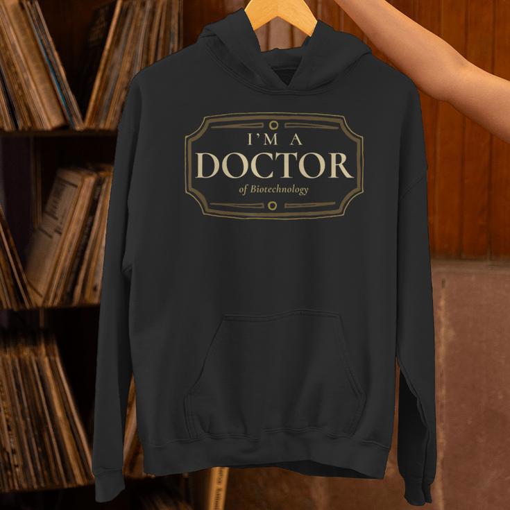Biotechnology PhD Doctorate Graduation Shirt Unisex Hoodie