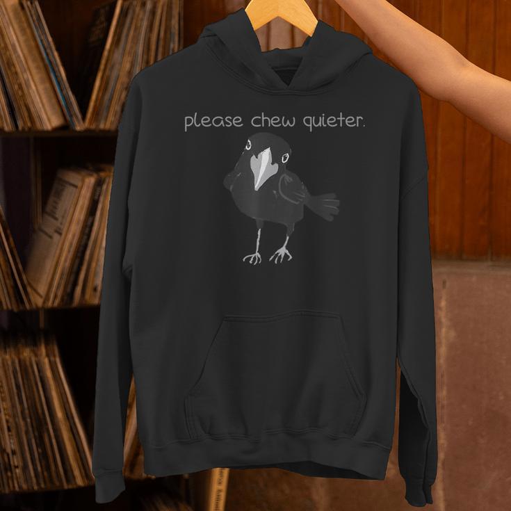 Bird Please Chew Quieter Introvert Quietness Unisex Hoodie Bird Please Chew Quieter Introvert Quietness Unisex Hoodie