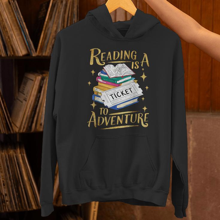 Book Adventure Library Student Teacher Book Unisex Hoodie