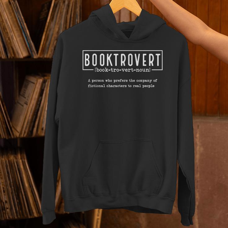 Book Booktrovert Book Lovers Definition Unisex Hoodie