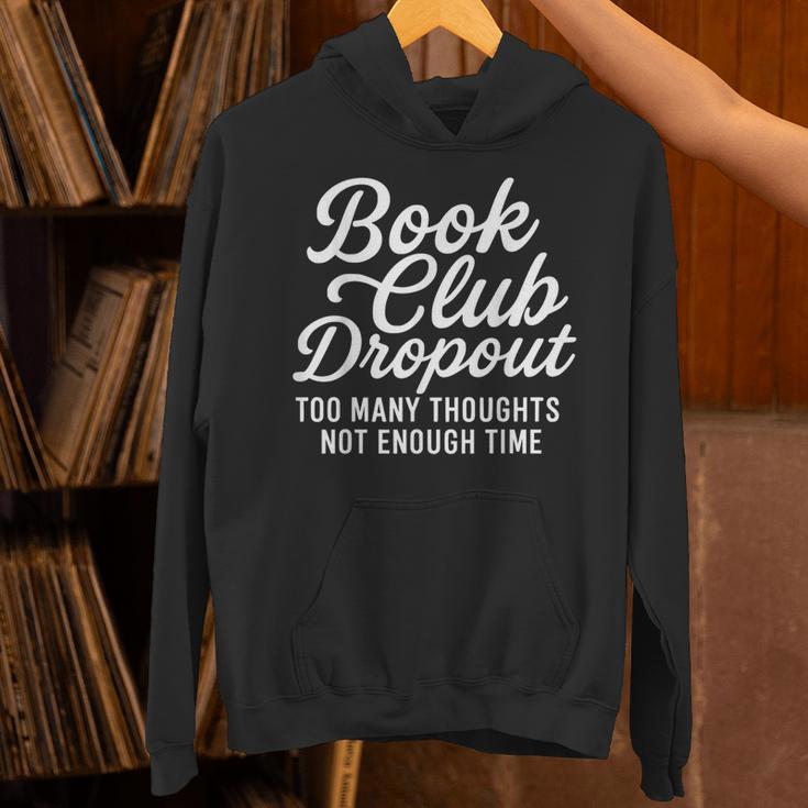 Book Club Droppout Introvert Reader Tee Unisex Hoodie Book Club Droppout Introvert Reader Tee Unisex Hoodie