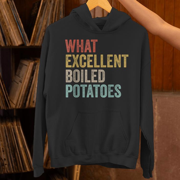Book Lover Austen Literature What Excellent Boiled Potatoes Unisex Hoodie