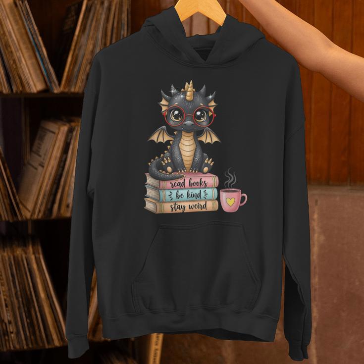Book Lover Stay Weird Be Kind Read Books Baby Dragon Unisex Hoodie Book Lover Stay Weird Be Kind Read Books Baby Dragon Unisex Hoodie