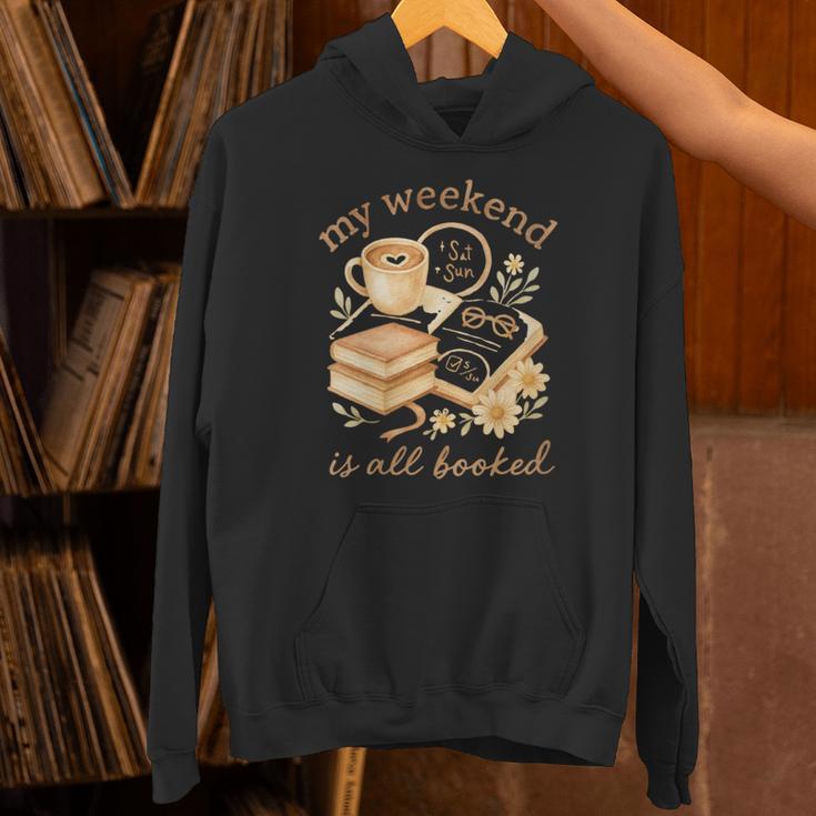 My Weekend Is All Booked Cozy Book Lover Reading Unisex Hoodie My Weekend Is All Booked Cozy Book Lover Reading Unisex Hoodie