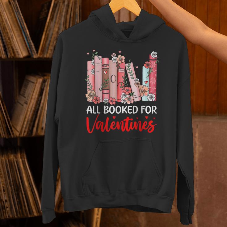 All Booked For Valentine Book Lovers Women Girl Teacher Unisex Hoodie