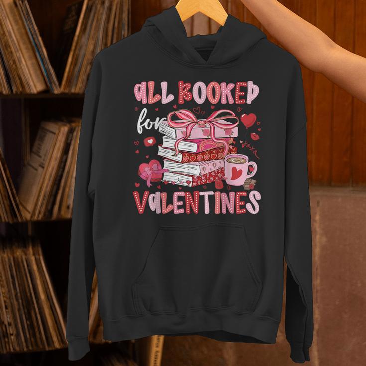 All Booked For Valentines Book Coffee Teacher Women Unisex Hoodie