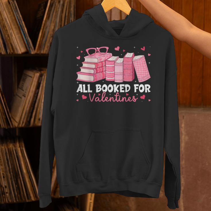 All Booked For Valentines Couple Bookworms Valentine’s Day Unisex Hoodie