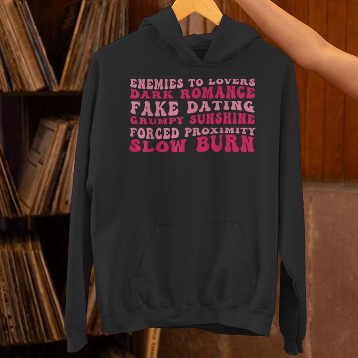 Bookish Romance Tropes Book Club Reader Spicy Book Lover Unisex Hoodie Bookish Romance Tropes Book Club Reader Spicy Book Lover Unisex Hoodie