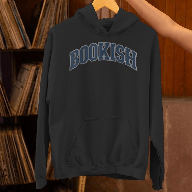 Bookish Vintage Varsity Style Book Lover Art Unisex Hoodie