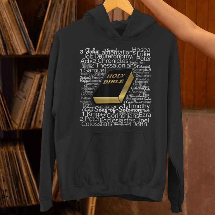 Books Of The Bible Unisex Hoodie