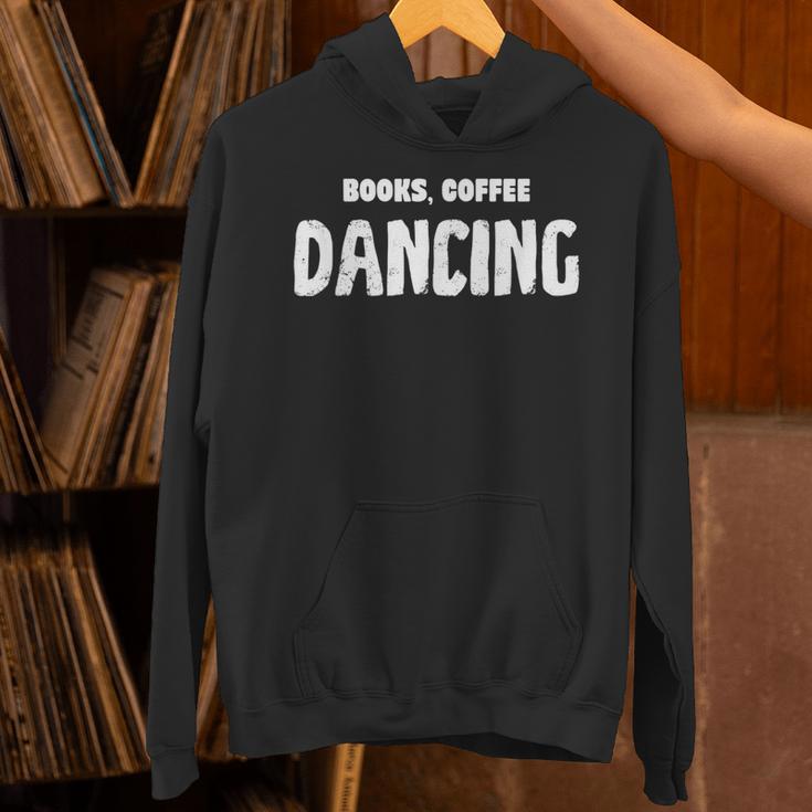 Books Coffee Dancing Unisex Hoodie