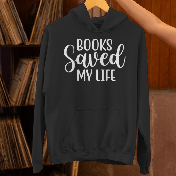 Books Saved My Life Unisex Hoodie