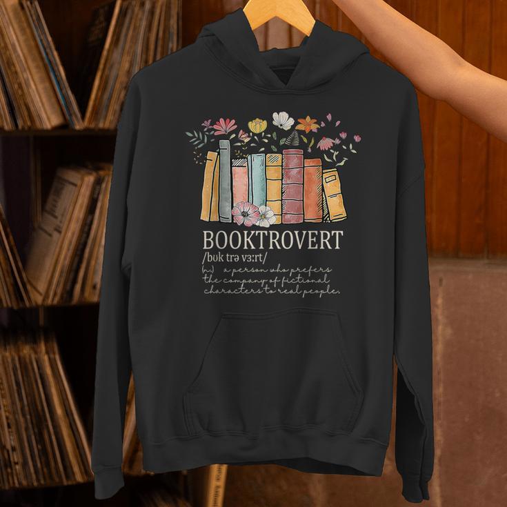 Booktrovert Cozy Book Lover Book Nerd Literary Humor Unisex Hoodie