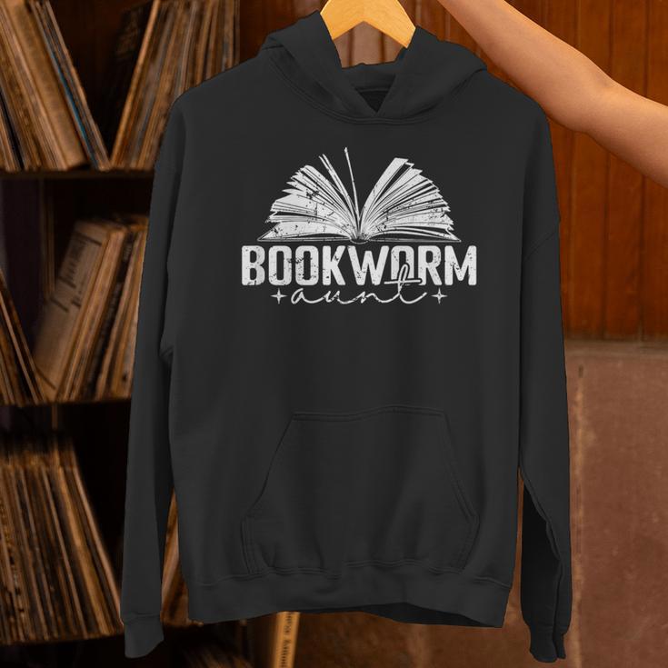 Bookworm Aunt Reading Lover Unisex Hoodie