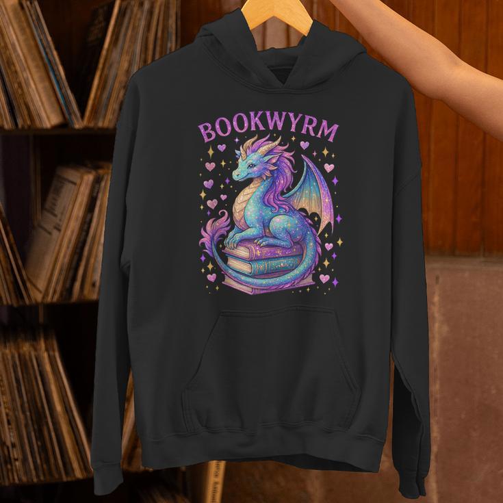 Bookwyrm Just a Girl Who Loves Dragons Books Dragon Reader Unisex Hoodie Bookwyrm Just a Girl Who Loves Dragons Books Dragon Reader Unisex Hoodie