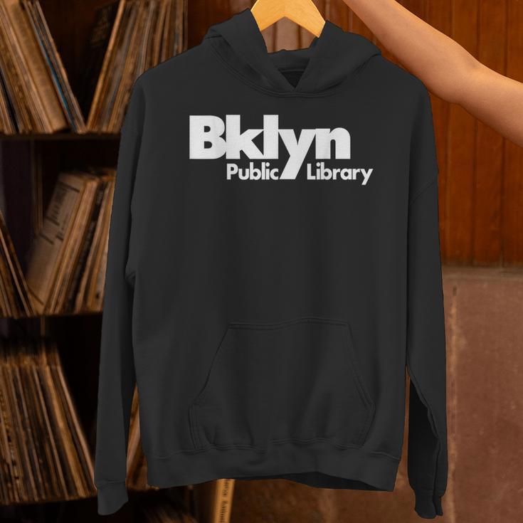 Brooklyn Public Library NY New York Neighborhood Book Lover Unisex Hoodie