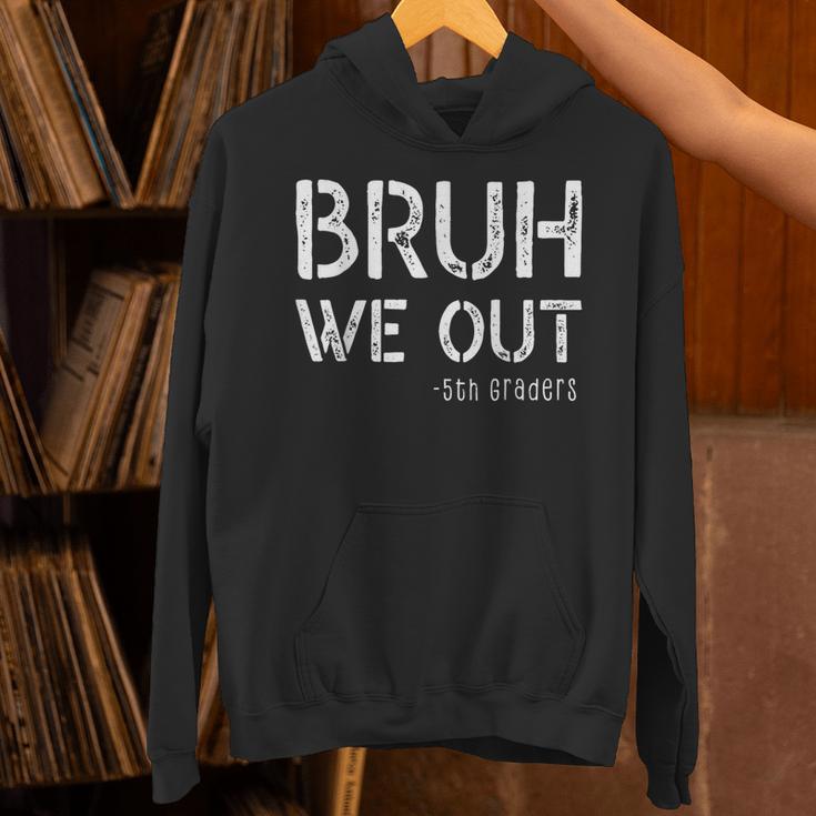 Bruh We Out Last Day Of School Boy Girl 5th Grade Graduation Unisex Hoodie