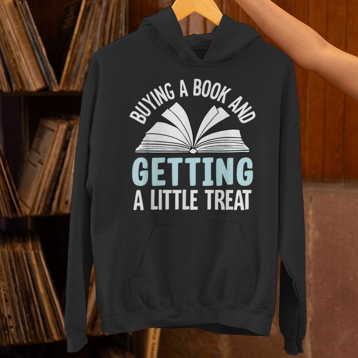 Buying A Book And Getting A Little Treat Unisex Hoodie Buying A Book And Getting A Little Treat Unisex Hoodie