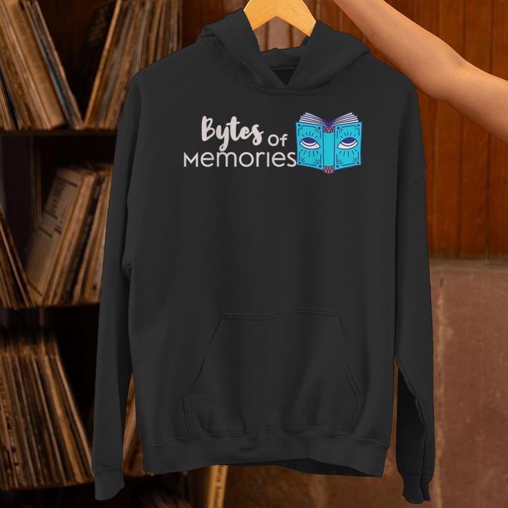 Bytes Of Memories Digital Nostalgia Concept Line Unisex Hoodie Bytes Of Memories Digital Nostalgia Concept Line Unisex Hoodie