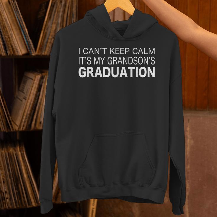 I Can't Keep Calm It's My Grandson's Graduation T-Shirt Unisex Hoodie