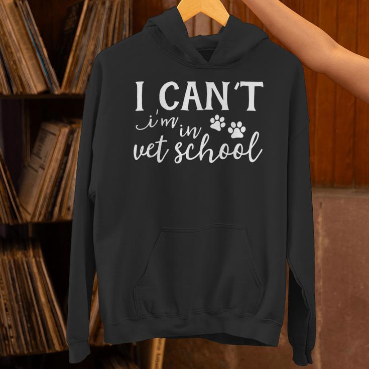 I Can't In Vet School Student Veterinarian Graduation Tech Unisex Hoodie