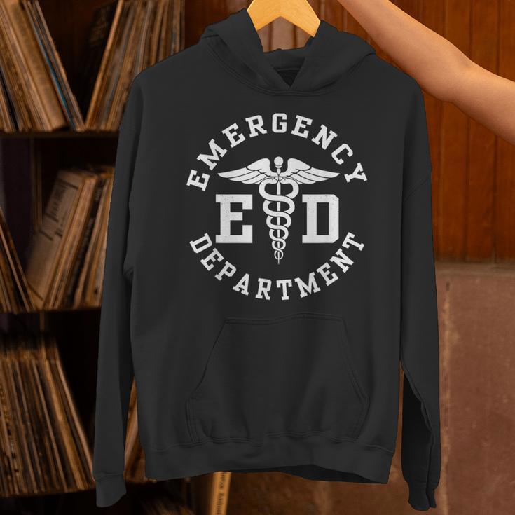 Care Giver RN Emergency Nurse Graduation ED Techs Department Unisex Hoodie