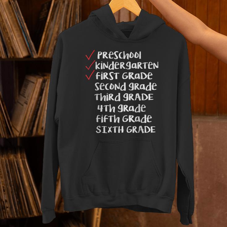Check Mark End Of Year 1st Grade Shirt-1st Grade Graduation Unisex Hoodie