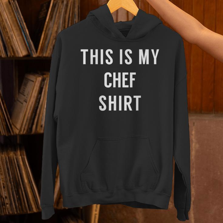 This Is My Chef Shirt Culinary School Graduation Unisex Hoodie